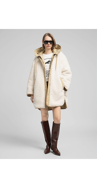 コンフォート リバーシブルロングジャケット